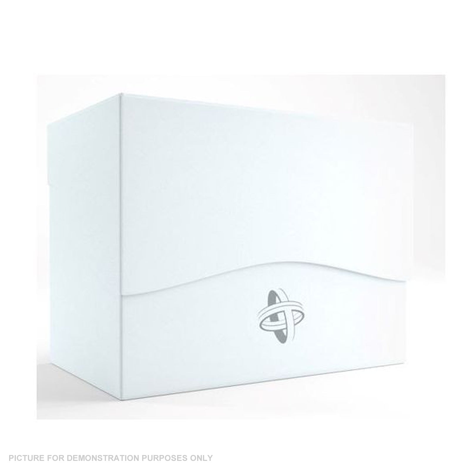 Gamegenic Side Holder Holds 80 Sleeves Deck Box White